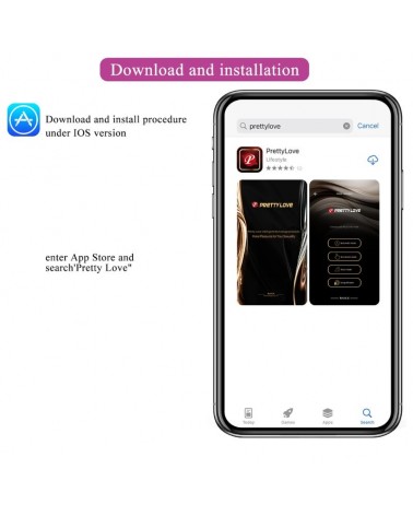 PRETTY LOVE - BAIRD G-SPOT 12 VIBRAZIONI RICARICABILE APP LILA