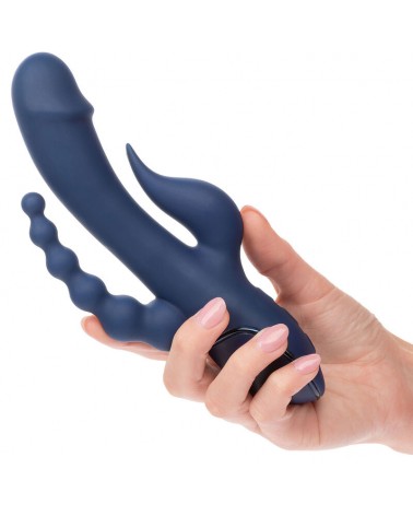 CALEXOTICS - VIBRATORE TRIPLO ORGASMO BLU