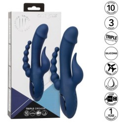 CALEXOTICS - VIBRATORE TRIPLO ORGASMO BLU 2