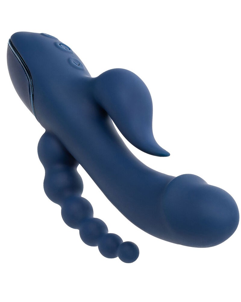 CALEXOTICS - VIBRATORE TRIPLO ORGASMO BLU