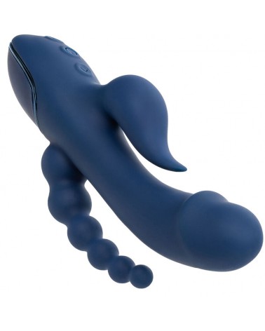 CALEXOTICS - VIBRATORE TRIPLO ORGASMO BLU