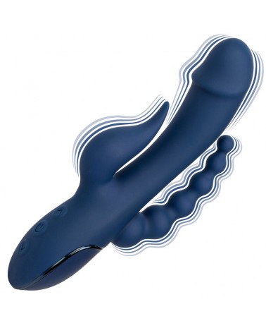 CALEXOTICS - VIBRATORE TRIPLO ORGASMO BLU