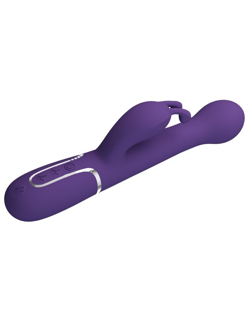 PRETTY LOVE - DEJON VIBRATORE RABBIT 3 IN 1 MULTIFUNZIONE VIOLA