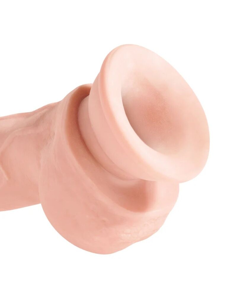 KING COCK - DILDO TRIPLA DENSIT 18.4 CM