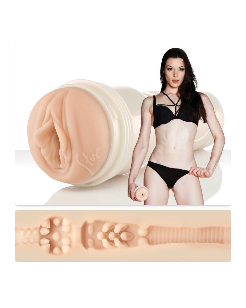 FLESHLIGHT - VAGINA STOYA DESTROYA + LANCIO UNIVERSALE + LUBRIFICANTE AQUA QUALITÀ 50 ML