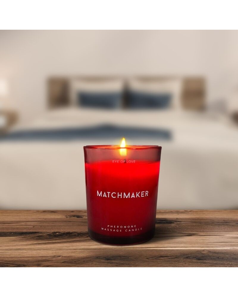 EYE OF LOVE - MATCHMAKER CANDELA DA MASSAGGIO CON DIAMANTE ROSSO ATTRACT HIM 150 ML