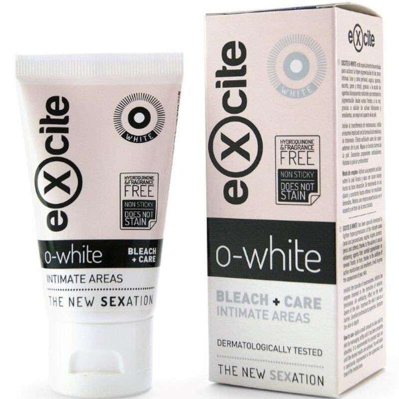 EXCITE - O WHITE BLEACH + CURA DELLE ZONE INTIME 50 ML