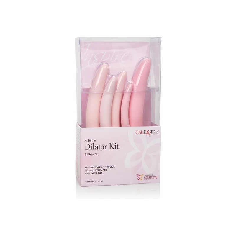 CALEXOTICS - SET DI DILATATORE IN SILICONE INSPIRE 5 PZ