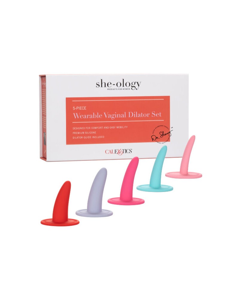 CALEXOTICS - SET DILATATORE INDOSSABILE 5 PEZZI