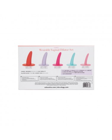 CALEXOTICS - SET DILATATORE INDOSSABILE 5 PEZZI