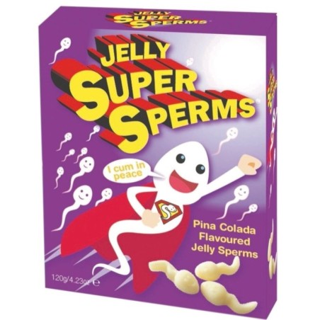 SPENCER  FLEETWOOD - JELLY SUPER SPERM GOMMIES FORMA SPERMA 120 GR